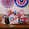Charming Wooden Independence Day Decor Piece For Festive Home Decoration Ideas