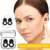 1 Pair Noise Canceling Ear Plugs with Ear Tips Soft Ergonomic Hearing Protection Swimming Study Sleeping Earplugs Traveling Use