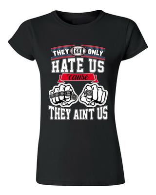 Junior They Only Hate Us Cause They Aint Us New England Football DT T-Shirt Tee Unisex T-Shirt