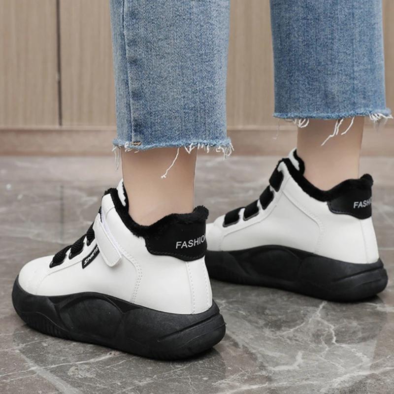 Fashion Luxury Women's Snow Boots Winter Classic Brand Warm Comfortable Ankle Boots 2024 Chunky Ladies Warm Mom Cotton Shoes Botas Mujer