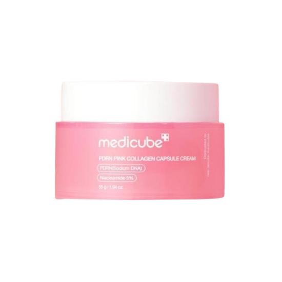 Medicube PDRN Pink Collagen Capsule Cream High-Concentration Hydrating Glow 55g