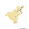 Samantha Thavasa Petit Choice Keychain "Cardcaptor Sakura" Collection Zipper Charm (Sakura Card Arc Costume) Women's Gold Free
