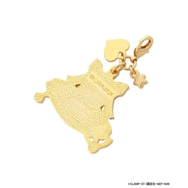 Samantha Thavasa Petit Choice Keychain "Cardcaptor Sakura" Collection Zipper Charm (Sakura Card Arc Costume) Women's Gold Free