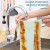 Double-side Microfiber Towel Absorbent Kitchen Cleaning Cloths Non-stick Oil Dishcloth Rags Household Cleaning Napkins Wholesale