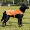 Adjustable Puppy Visibility Jacket Breathable Pet Fluorescent Clothes  for Walking Night