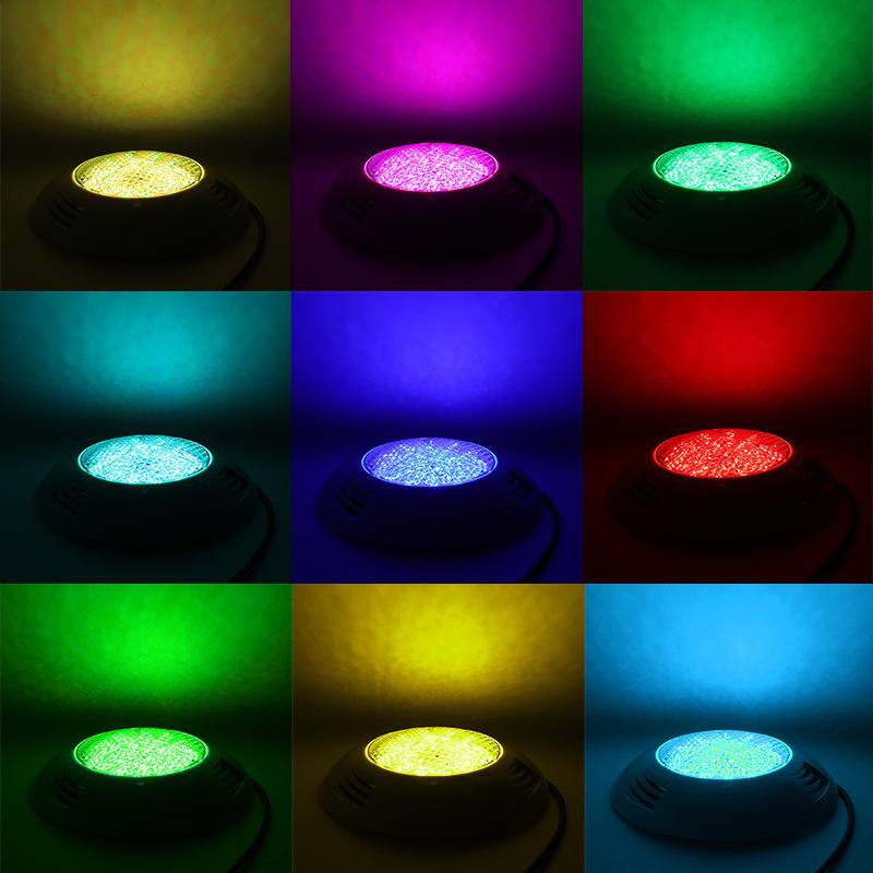 AC 12V 45W 468 LED RGB Underwater Swimming Pool Light Lamp Decor Remote Control