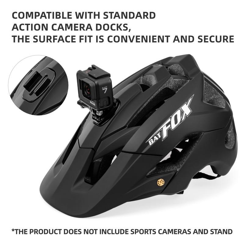 BATFOX Men's Mountain Bike and Skateboard Safety Helmet