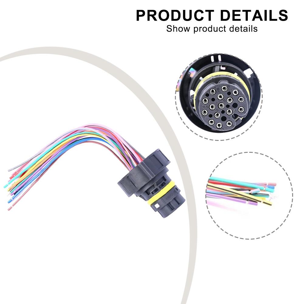 Transmission Parts As Shown In The Picture 16-Pin Connector ABS Material Easy Installation Non-Deformation Replacement Parts