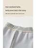 Girls' Fleece-Lined Thick Winter Leggings with Scrunch Socks - 2025 Warm Fashion Style