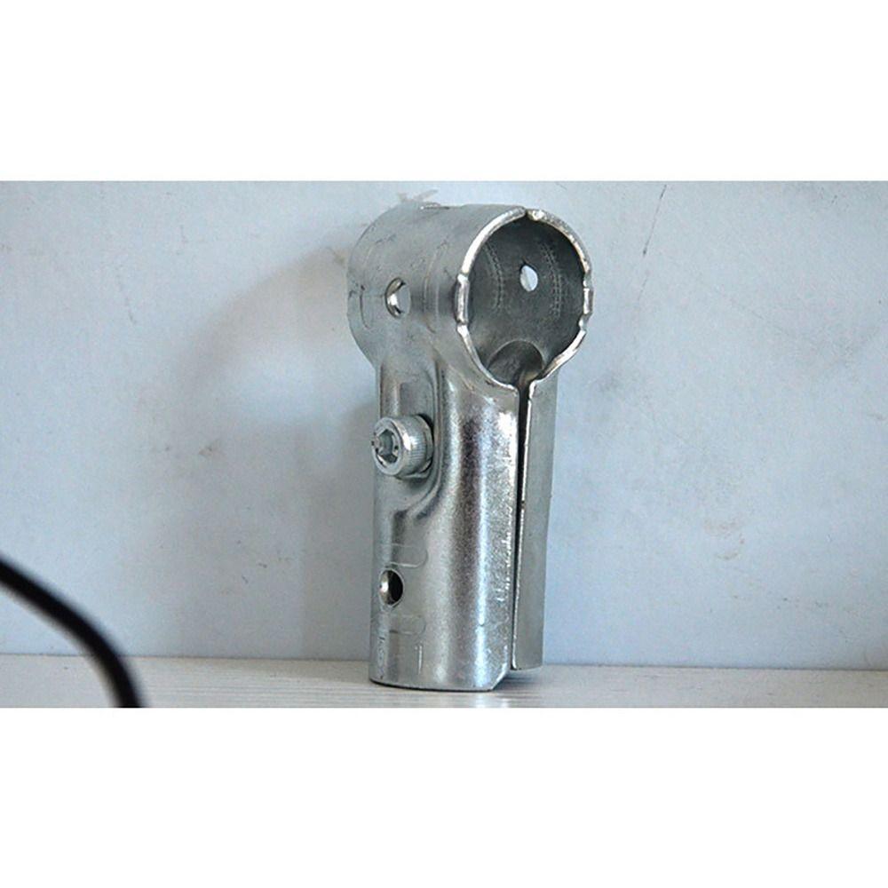 1Pcs Round Pipe Joint Carbon Steel Galvanized Rod Support Rack Tube Connector  Furniture Hardware