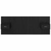 Headboard with Cabinets 3 Pcs Black Oak Effect Particleboard
