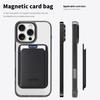High End Business Magnetische Kartenhalter Hülle für IPhone 17 16 Pro Max für Magsafe Wallet für IPhone 16 15 14 13 12 11 Leder Schlitz Handytasche