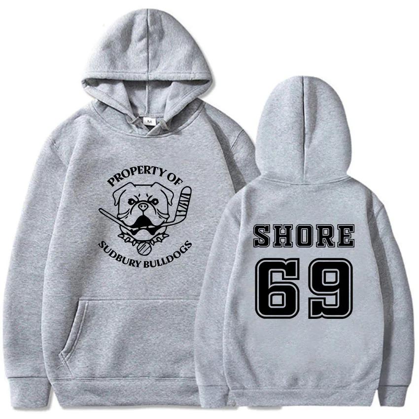 Women Clothes Shoresy69 Sudbury Blueberry Bulldogs Sweatshirt Streetwear Hooded Pullovers Winter Long Sleeve Soft Hoodie Graphic