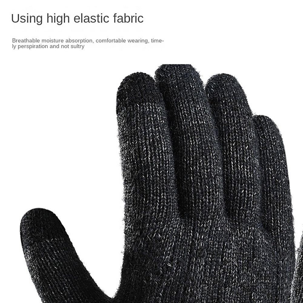 Sensitive Touch Touchscreen Gloves Cotton Fleecing Mittens Warm Winter Gloves For Winter Outdoor