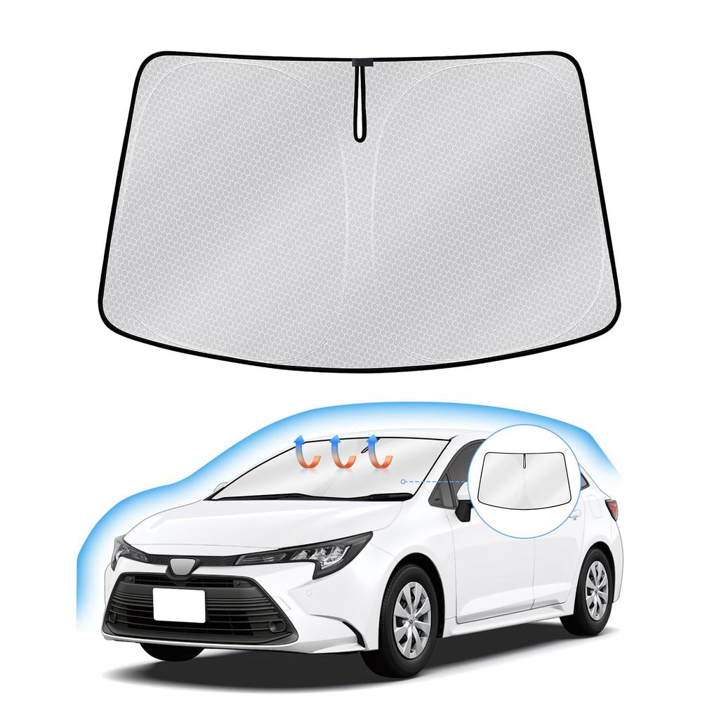 Toyota Corolla Touring Windshield UV Light Steering Wheel Heat Heat Car Camping Honeycomb Storage Bag Interior Easy Direct from the Manufacturer