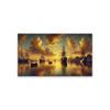 Vintage Large Size Painting Shipwreck Art Ocean Storm Shipwreck Art Print Poster Living Room Wall Canvas Painting Gallery Decor
