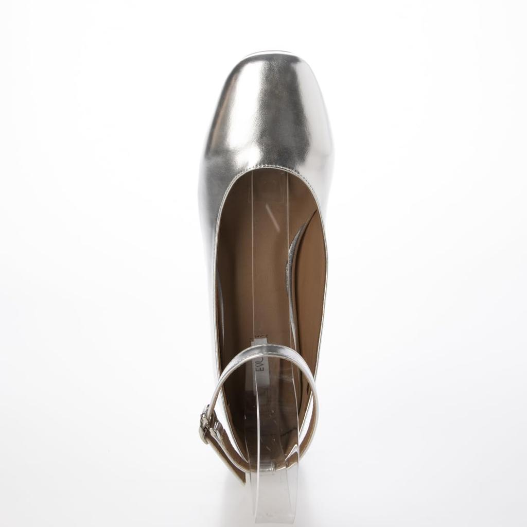 [Evol] Ankle Strap Round Pumps