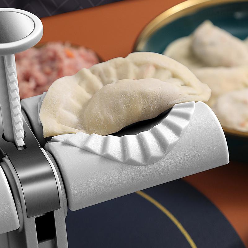 Dumpling Maker Machine Keukengadget Accessoires Dubbele Kop Pers Dumplings Mal Diy Empanadas Ravioli Mal Bakgereedschap