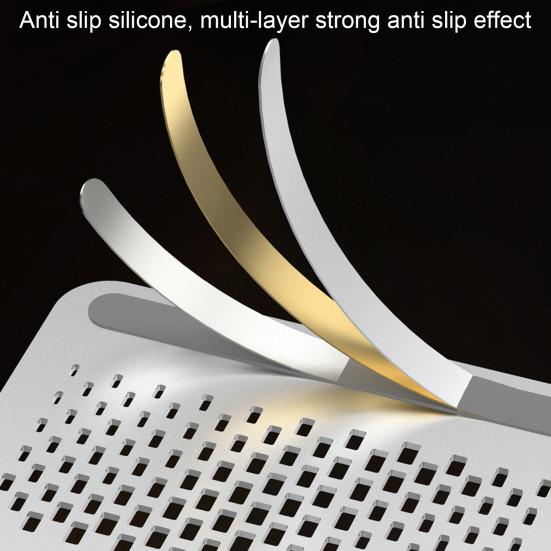 Multifunctional Lifting Laptop Stand 360-degree Rotatable Aluminum Alloy Bracket for Notebook Phone