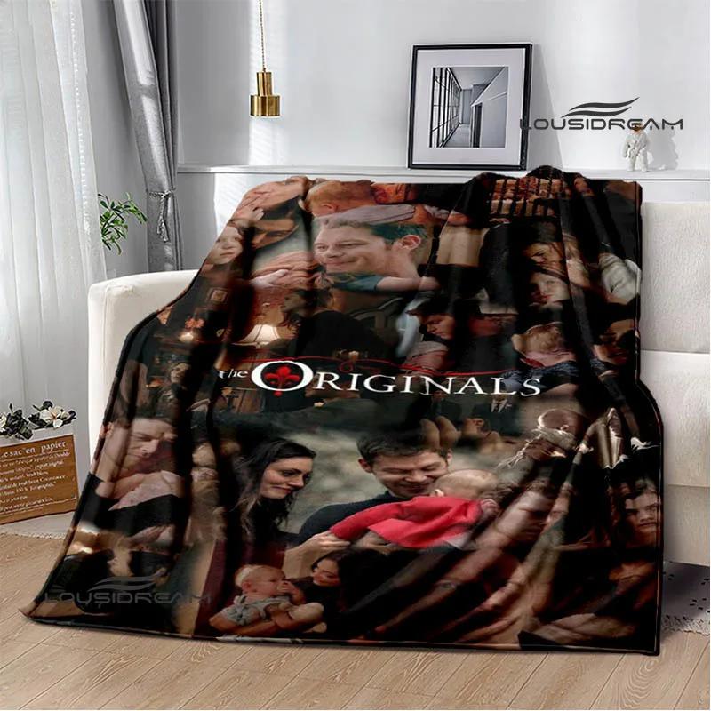 Die Originale Klaus Mikaelson bedruckte Decken Warme Flanelldecken Weiche und bequeme Bettwäsche Geburtstagsgeschenk