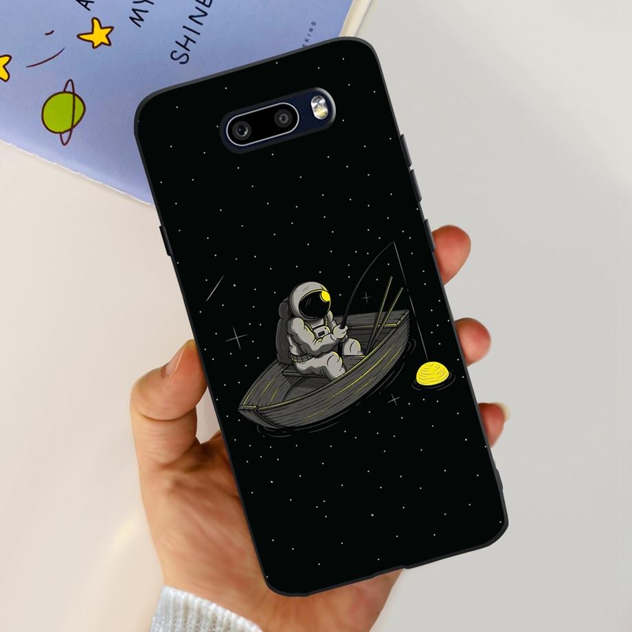 For LG G8X ThinQ Case Camera Protection Soft Clear Back Cover For LG V50S Thinq LGV50 ThinQ Phone Bumper Marble Skull Pattern