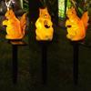 Solar Garden Lawn Light Resin Squirrel Ground Light Waterproof Outdoor Garden Landscape Spotlight LED Light Lighting Decoration