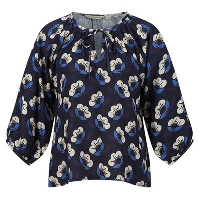 Womens/Ladies Peasant Balloon Sleeve Blouse