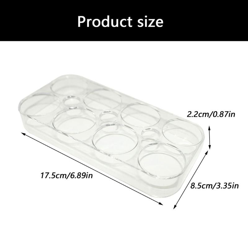Space Saving Refrigerator Eggs Holder With Visible Inventory Design And Reinforced ABS Construction Eggs Holder