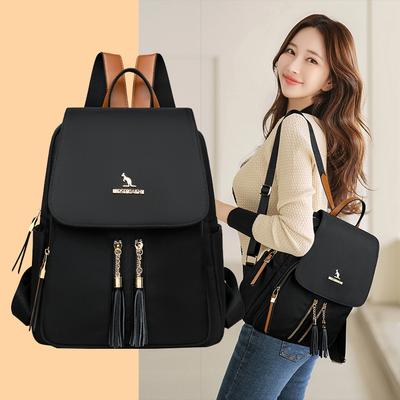 Mochila con borlas Mochila de viaje de gran capacidad para mujer