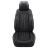 Single Full Coverage Car Seat Cover Premium Faux Leather Material, Fits Most Sedans/SUVs, Enhances Interior, 5 Colors Available