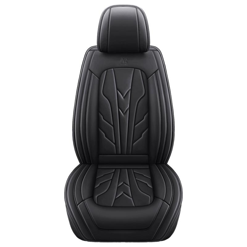 Single Full Coverage Car Seat Cover Premium Faux Leather Material, Fits Most Sedans/SUVs, Enhances Interior, 5 Colors Available