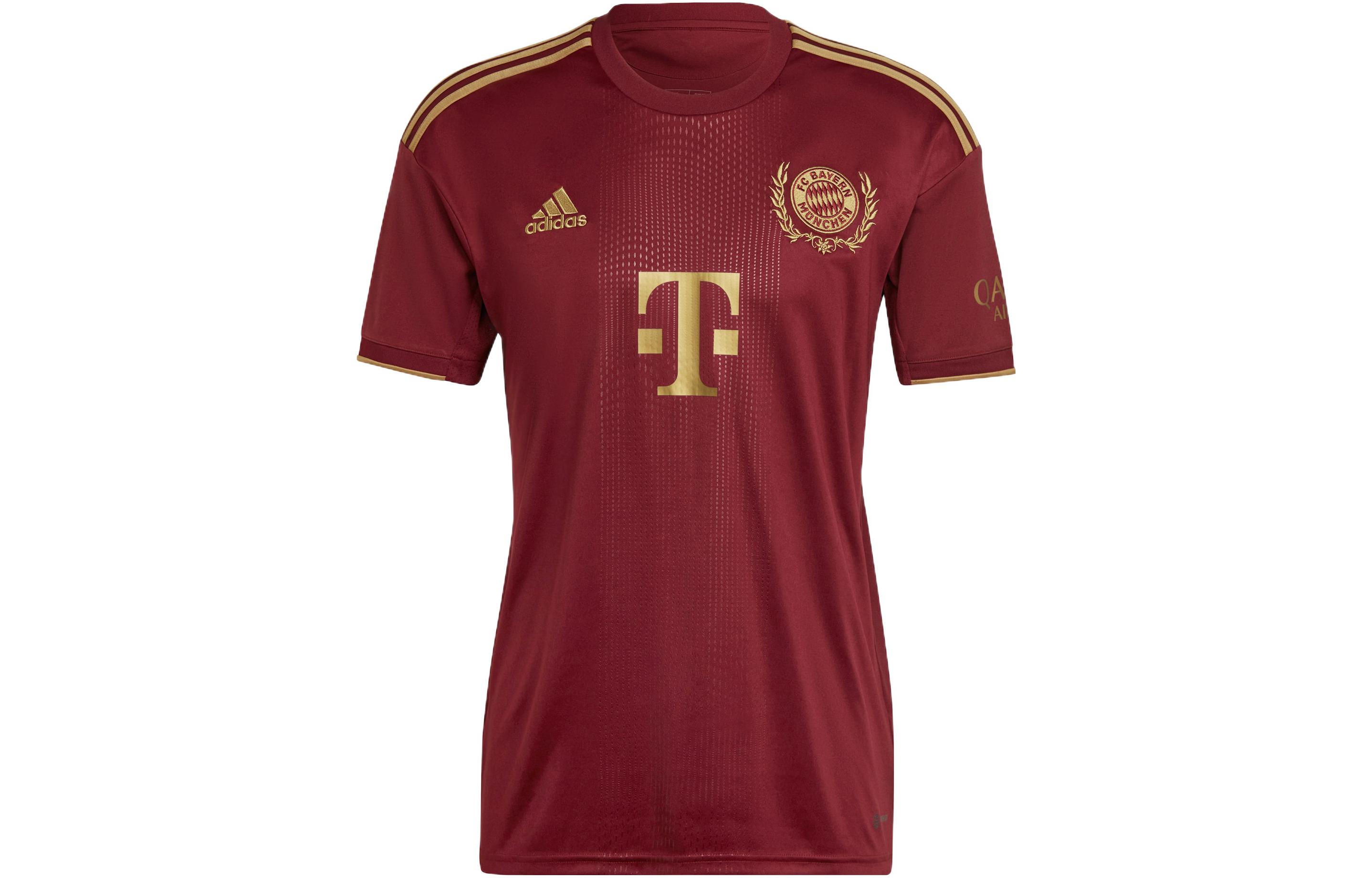 

Adidas Bayern Munich Black Soccer Jersey Men s Dark Red IC1435 XL