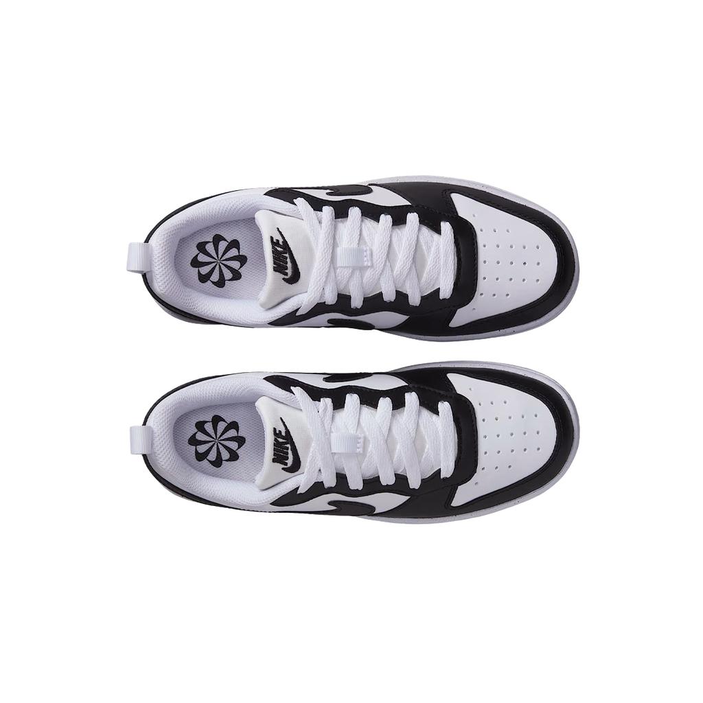 Nike Court Borough Low Recraft GS White Black Kids Sneakers DV5456-131