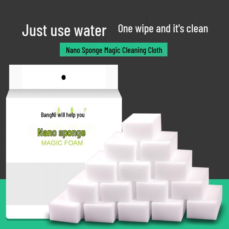 Magic Eraser Sponge Cleaner - Nano Melamine Foam Scrubber for Dishwashing