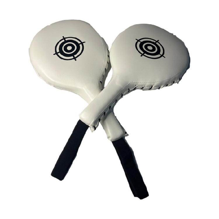 Taekwondo Kick Pad Martial Art Training Equipment Kickboxing Striking Targets Pad Thickened Kick Foot Pad Enduring белый