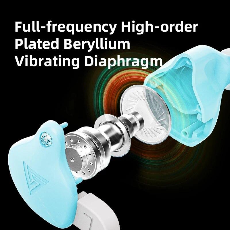 Original QKZ AK6-X/AK6 Copper Driver HiFi Wired Earphone Sport Headphone Bass Stereo Headset Music Earbuds 3.5MM In Ear With Mic