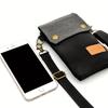 Solid Color Three-Layer Crossbody Phone Bag