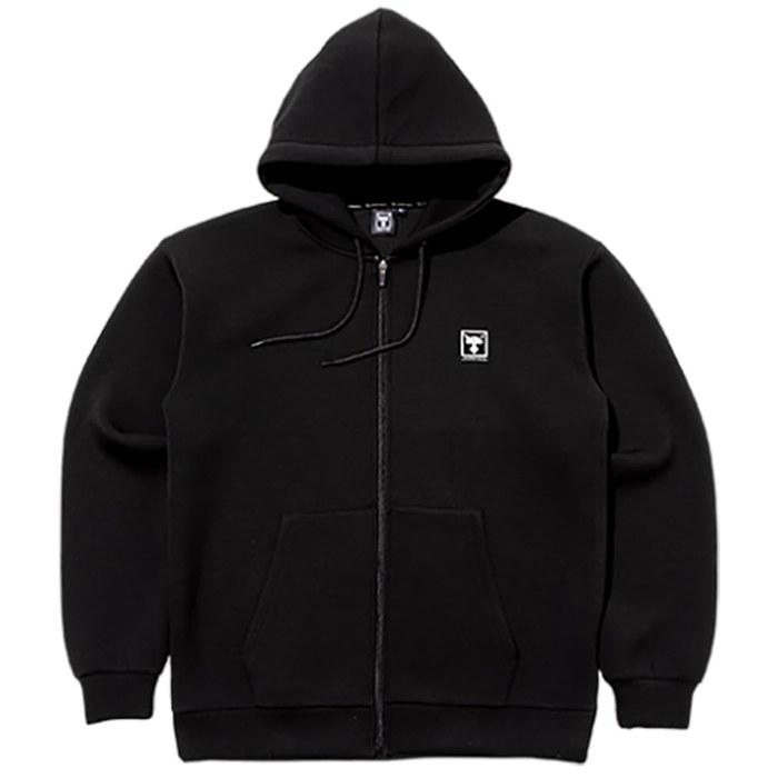[Jackall] Jersey Zip-Up Logo Hoodie Black S