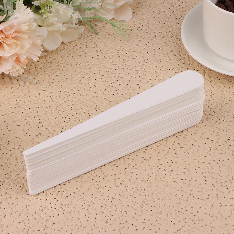 100Pcs Pointed End Tape Aromatherapy Fragrance Perfume Essential Oils Test Tester Paper Strips Outfit Scented Diffuse Sticks