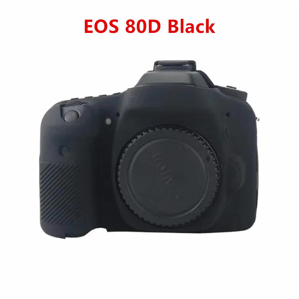 Soft Silicone Armor Camera Body Case For Canon EOS 600D 650D 700D R10 R7 RP R6 R 7D 77D 5D3 5D4 6D 80D 70D 6DII 1500D 1300D 200D