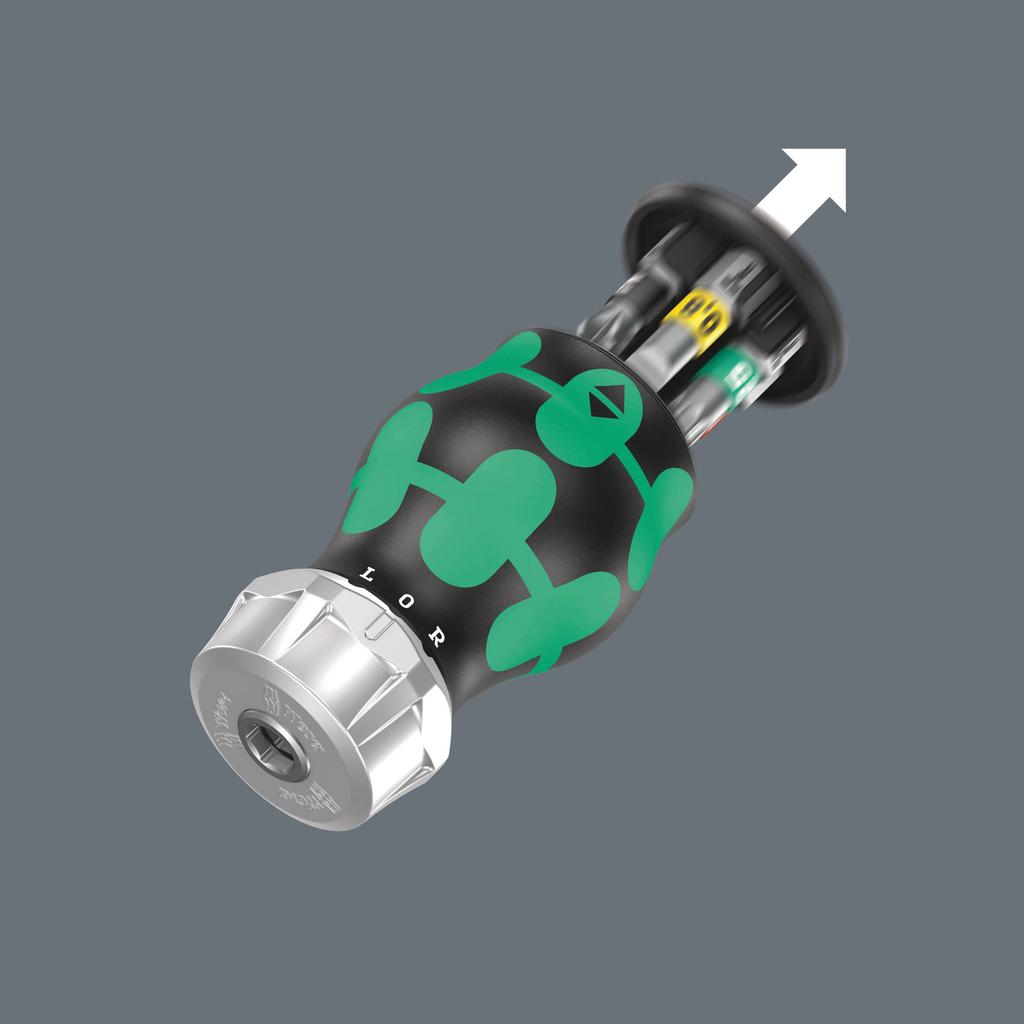 Wera 05008884001 Kraftform Kompakt RA 2 Tool Set with Bit Storage Imported from 6-Piece Built-in [Officially Japan]