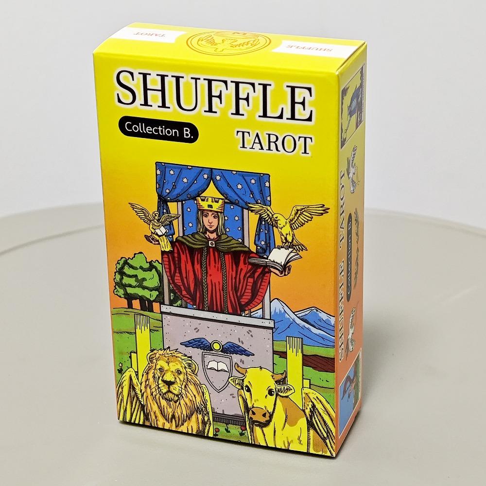 10.3*6cm Shuffle Tarot Collection B Shuffled World of RWS Tarot Deck 80 Pcs Cards A Creative Way of Telling A Story