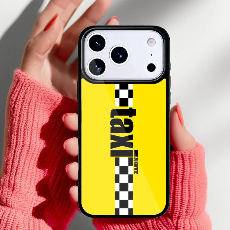 NYC Yellow Taxi Cabs Phone Case for iPhone 17 Air 16e 15 14 13 Pro Max Back Cover for 12 11 Pro Coque
