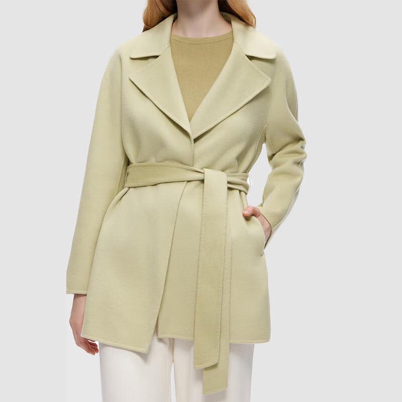 ELLASSAY Women's Elegant Wool Blend Coat
