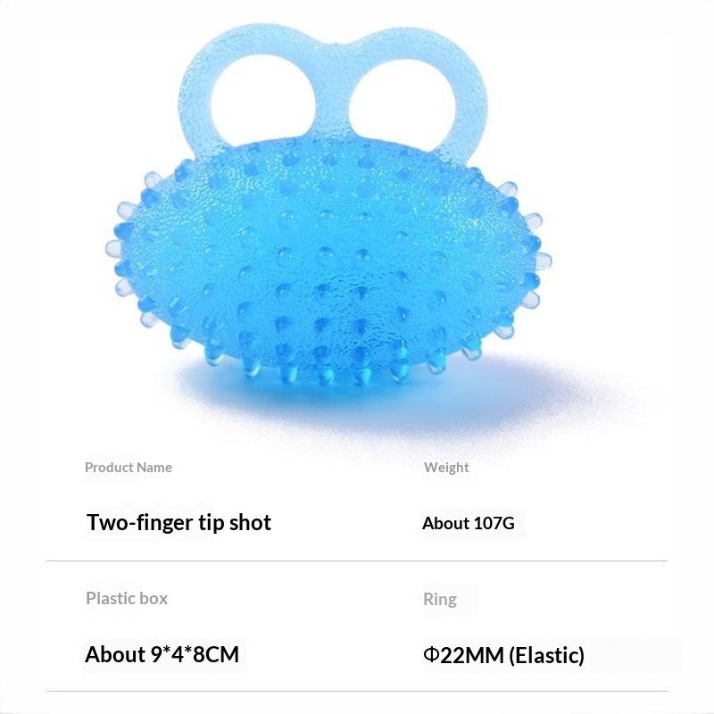 Tpr Hand Finger Grip Ball For Elderly Massage Rehabilitation Exercise Training Ergonomic Design Hand Therapy Ball
