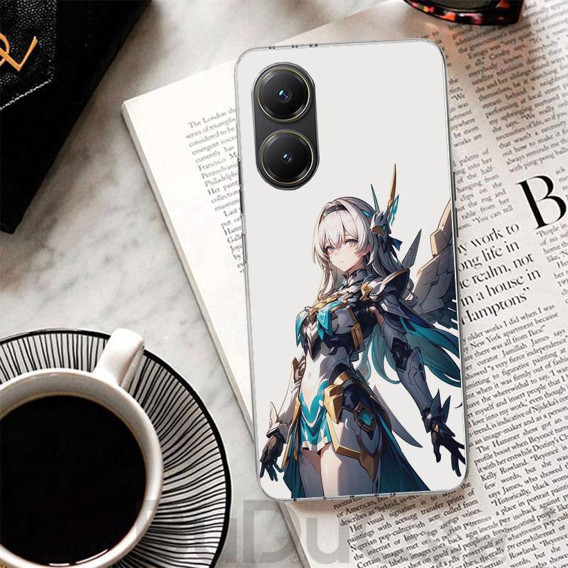 Honkai Star Rail Firefly Cover For Xiaomi Poco X7 X6 X5 Pro X3 Nfc F7 Ultra Phone Case F6 F5 X4 F4 Gt F3 M6 M5S M4 M3 Print Shel