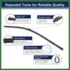 Motoforti 1 Pair 30"+21" Front Windshield Wiper Blade for BMW I3 2014-2021 Windscreen Wiper OE Replacement Set All-Seasons Side-Lock, Not J/U Hook