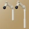 4 Massage Heads Handheld Back Massage Device for 7.4V1200mAh for Full-body Muscles