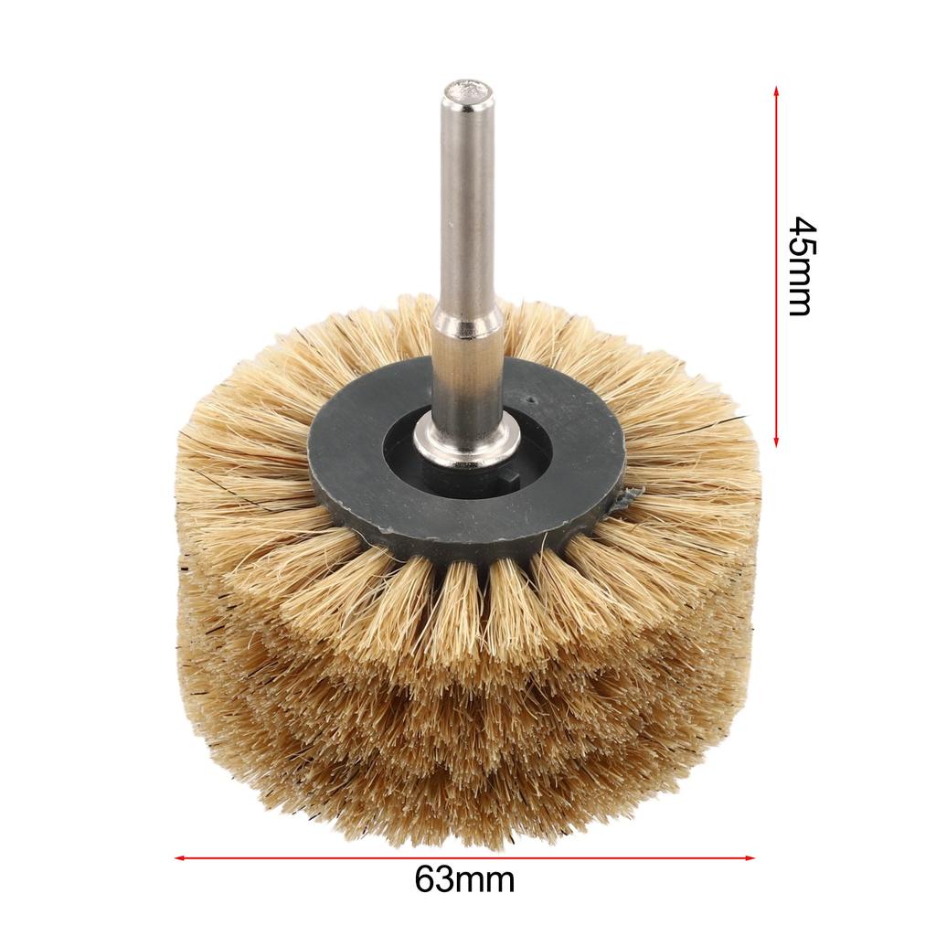 Abrasion Resistance Cleaning Wheel Horsehair Brush Polishing Brush