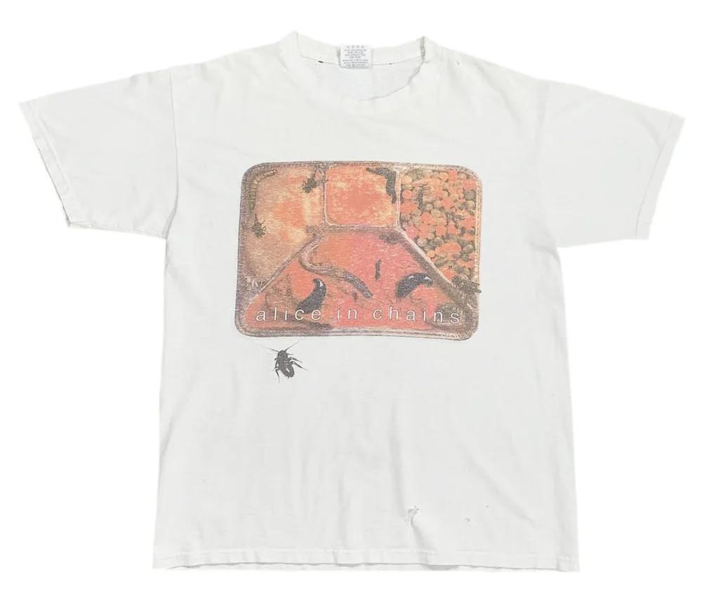 

Alice In Chains Jar Of Flies T Shirt Albums Basic tee remake Design NH27197 Unisex T-Shirt L